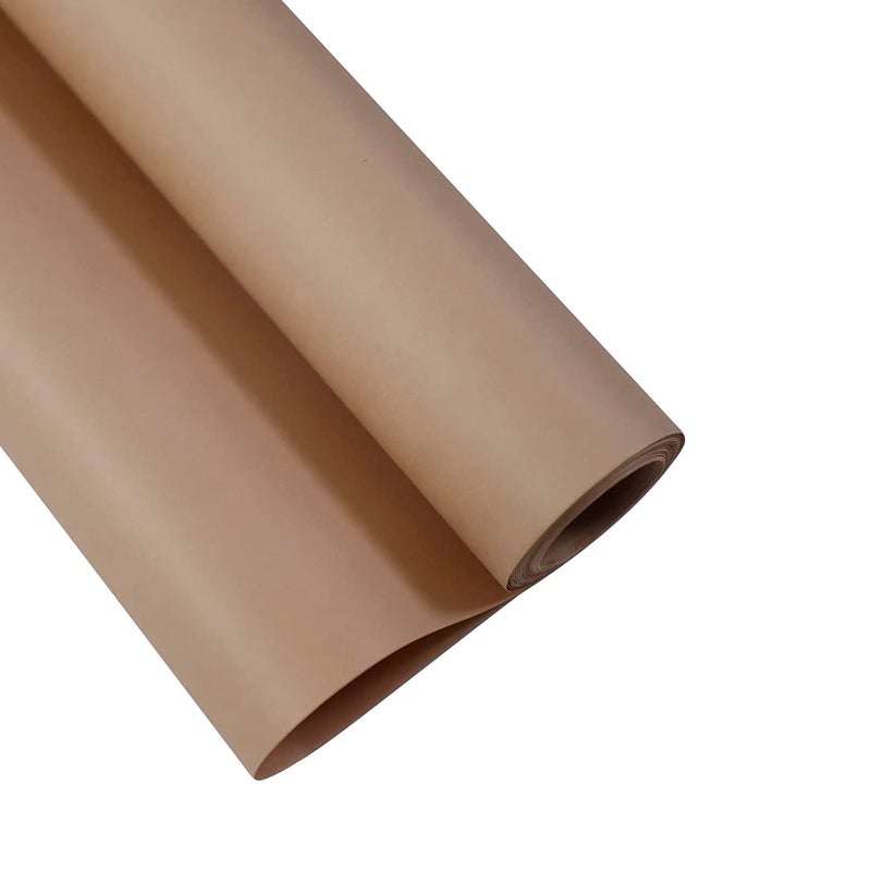 Waterproof Flower Bouquet Wrapping Paper Solid Color Art Kraft Paper Florist flowers Gift Wraps Christmas Mothers Day Deco 2323 x 288 inchesroll Color 20 Khaki